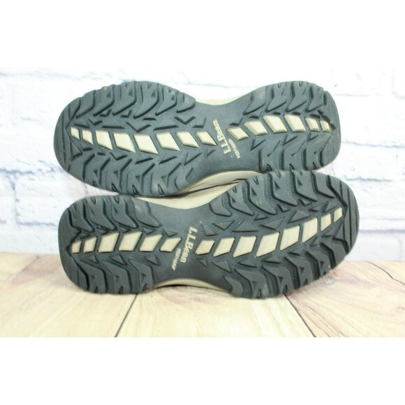 LL Bean Model 4 Brown Suede Waterproof Trail Hiking Boots Insulated Size 7 M - Picture 9 of 9